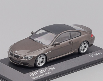 BMW M6 Coupe 2007, brown metallic