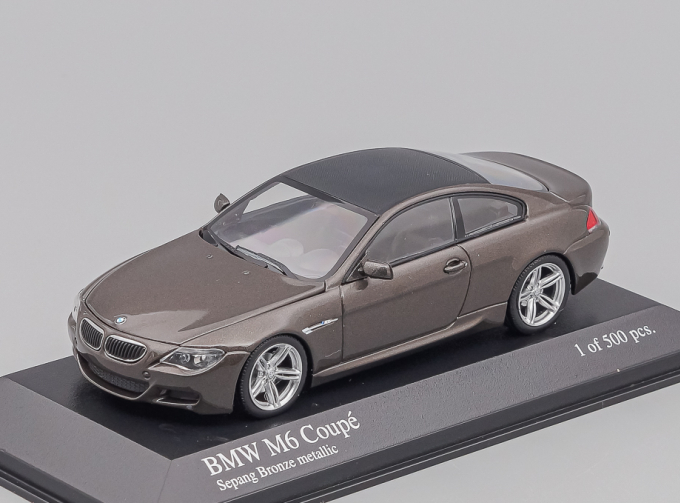 BMW M6 Coupe 2007, brown metallic