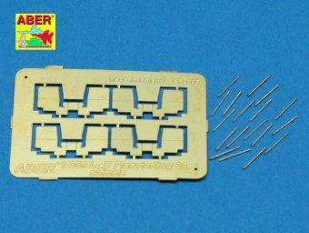 16 pcs. 2cm barrels for Flakvierling 38