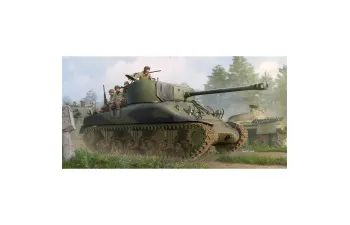 Сборная модель Средний танк M4A1(76)W