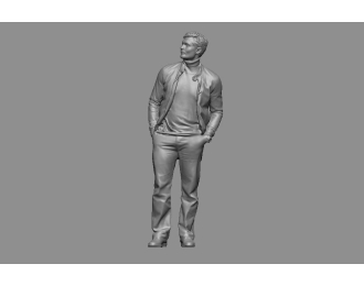 Фигурка Мужчина с усами (под покраску)