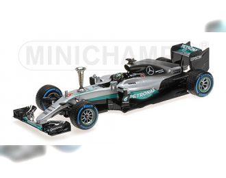 MERCEDES AMG PETRONAS F1 W07 HYBRID - ROSBERG - SINDELFINGEN DEMONTRATION RUN WORLD CHAMPION 2016