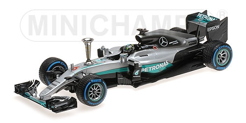 MERCEDES AMG PETRONAS F1 W07 HYBRID - ROSBERG - SINDELFINGEN DEMONTRATION RUN WORLD CHAMPION 2016