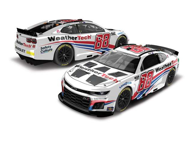 CHEVROLET #88 Shane Van Gisbergen *Weathertech*, white/blue/red 2025
