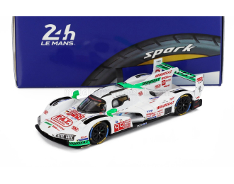 PORSCHE 963 9rd 4.6l Turbo V8 Team Proton Competition №99 24h Le Mans (2025) Neel Jani - Nico Pino - Nicolas Varrone, White Green