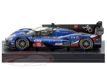 ALPINE A424 #36 Endurance Team 10th 24h LeMans M.Schumacher/F.Makowiecki/J.Gounon (2025), blue / white