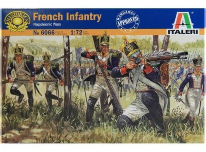 Сборная модель Солдаты NAPOLEONIC WARS: FRENCH INFANTRY