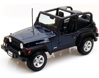 JEEP Wrangler Rubicon Daimler Chrysler (2003), blue / black