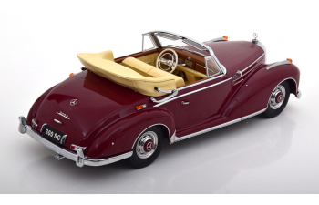 MERCEDES-BENZ 300 SC W188 Convertible (1967), dark red