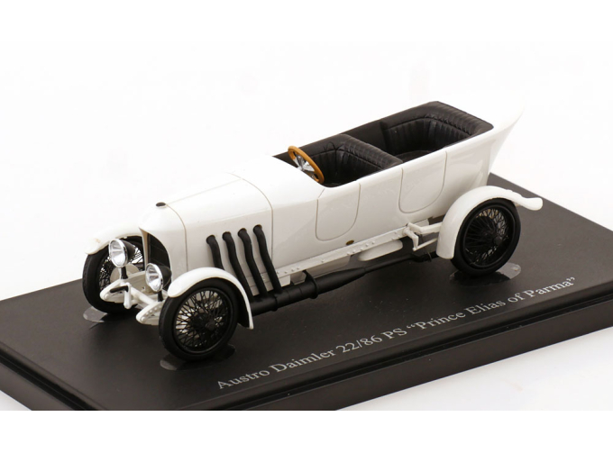 AUSTRO DAIMLER 22/86ps Spezial Prince Elias Of Parma Austria (1909), White
