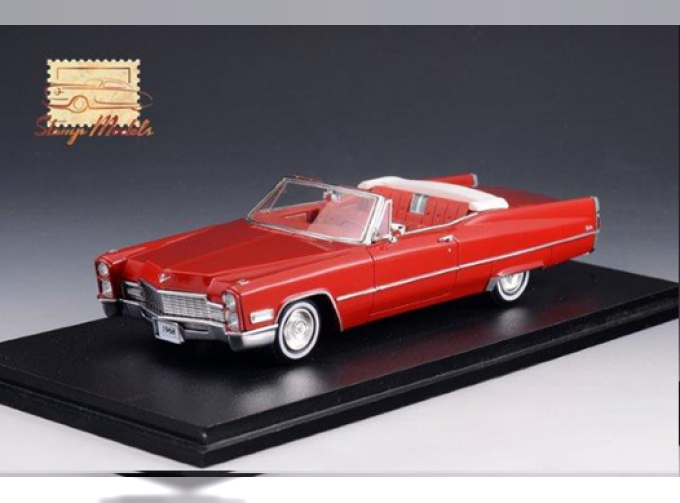 CADILLAC DeVille Convertible (открытый) 1968 Dakota Red