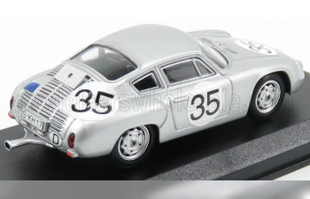 PORSCHE 356b Abarth №35 Winner Class Gt 1.6 24h Le Mans (1960) Linge - Walter, Silver