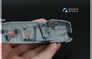 3D Декаль интерьера кабины Пилота Fairey Barracuda (Trumpeter) (с 3D-печатными деталями)