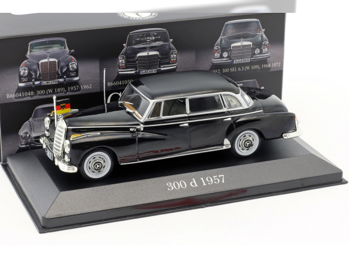 MERCEDES-BENZ 300 (W189) Konrad Adenauer année de construction 1957-1962 noir