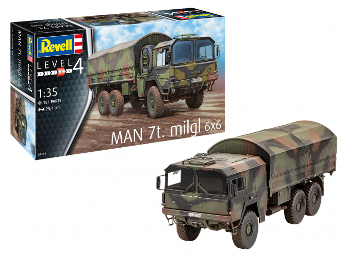 Сборная модель MAN 7t Milgl