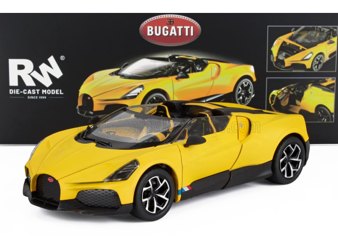 BUGATTI Mistral W16 (2023), yellow