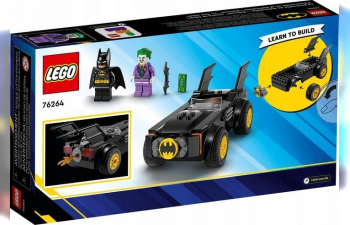 BATMAN Lego - Batmobile - Batman Vs The Joker - 54 Pezzi - 54 Pieces, Black