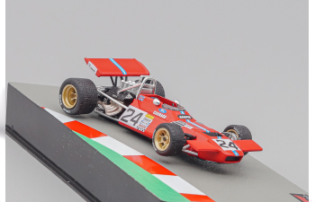 DE TOMASO F1 Ford 505 N24 Season (1970) Piers Courage, red