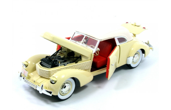 CORD 810 (1936), yellow with white roof