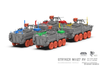 Сборная модель разведывательная машина Stryker M1127 RV (2 в 1)