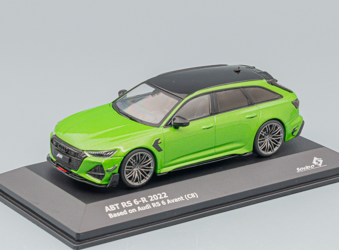 AUDI ABT RS 6-R Avant (2022), green metallic black