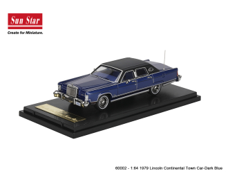 LINCOLN Continental Town Car (1979), blue
