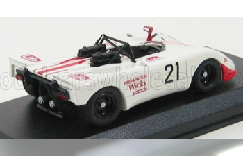 PORSCHE 908 Flunder N 21 Monza 1971 Brambilla - Mati - Wiky, White