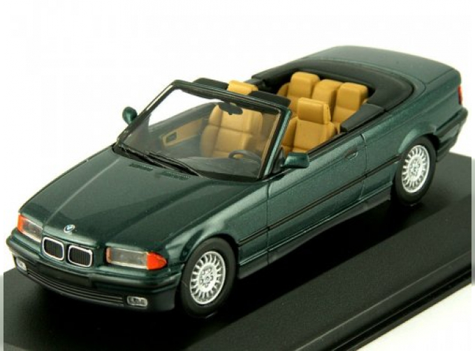 BMW 3 series E46 cabriolet, green