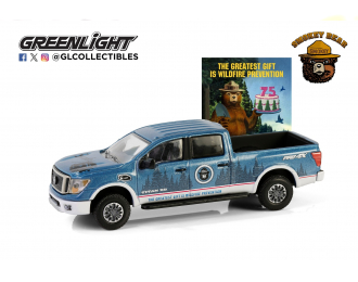 NISSAN Titan XD Pro-4X пикап "The Greatest Gift is Wildfire Prevention" (2019), Blue