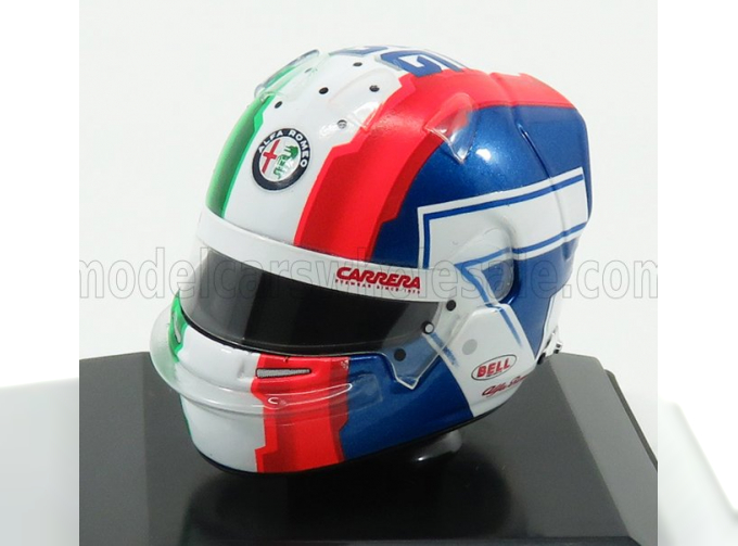 BELL HELMET F1 Casco Helmet C38 Ferrari Team Alfa Romeo Season (2019) A.Giovinazzi, Red White Blue