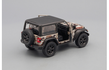 JEEP Wrangler (2018), camouflage brown