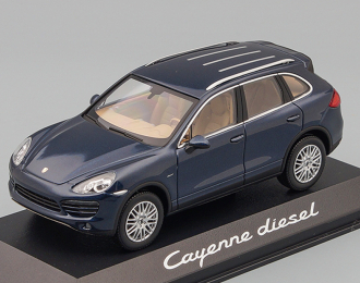  PORSCHE Cayenne Diesel 2014, blue metallic