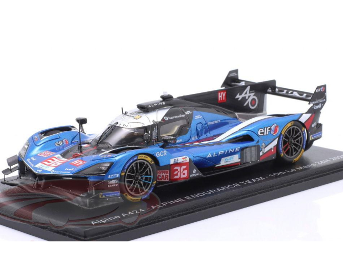ALPINE A424 №36 24h LeMans Mick Schumacher, Frédéric Makowiecki, Jules Gounon (2025)
