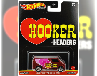 DODGE Van Custom 77 (HOOKER HEADERS) Pop Culture 2021 Dash K Speed Shop Garage
