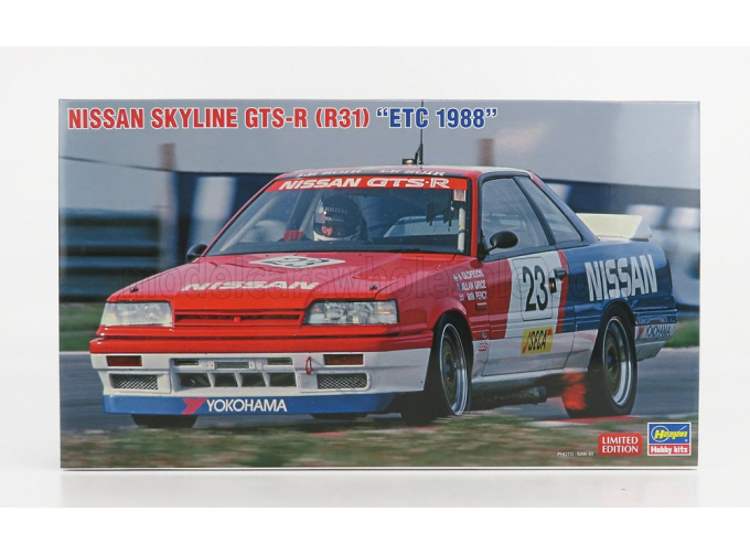 Сборная модель NISSAN Skyline Gts-r (r31) N23 Etcc 1988 A.oloffson - A.grice - W.percy