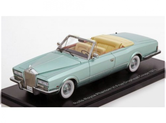 ROLLS ROYCE Phantom VI Frua Drophead Coupe 1971 Metallic Light Green