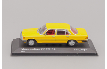 (Б/У) MERCEDES-BENZ 450 SEL 6.9 (1974), yellow