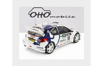 PEUGEOT 206 WRC №15 Tour de Corse Gilles Panizzi - Herve Panizzi (1999), white