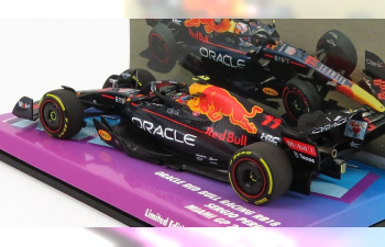 RED BULL F1 Rb18 Team Oracle Red Bull Racing №11 4th Miami Gp (2022) Sergio Perez, Matt Blue Yellow Red