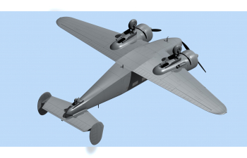 Сборная модель AT-7C/SNB-2C Navigator, WWII American Training Plane