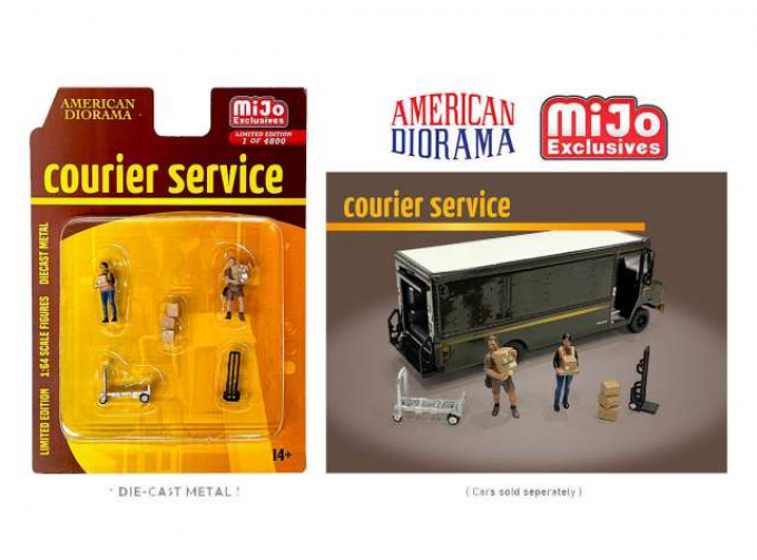 Courier Service Mijo Figure set, various