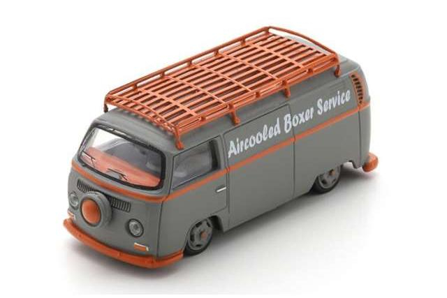 VOLKSWAGEN T2 Lowrider *Aircooled Boxer Service*, grey / orange