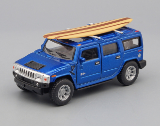 HUMMER H2 SUV Surfboard (2005), blue