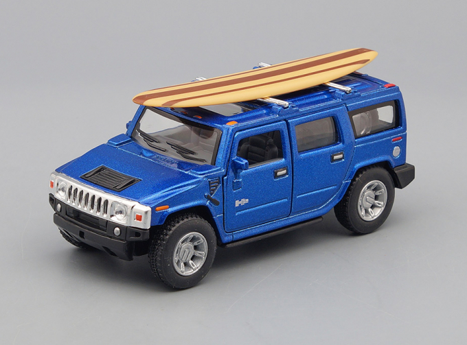 HUMMER H2 SUV Surfboard (2005), blue