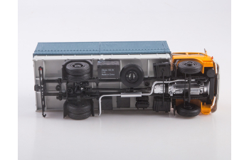 SKODA LIAZ 100.05, оранжевый / серый