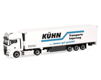 MAN TGX GX Kühn Kühltransporte, белый