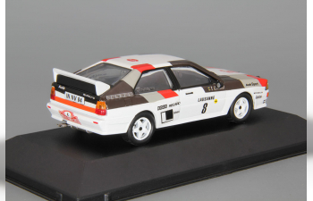 AUDI Quattro A1 S.Blomqvist - B.Cederberg (1983), white / black / grey / red