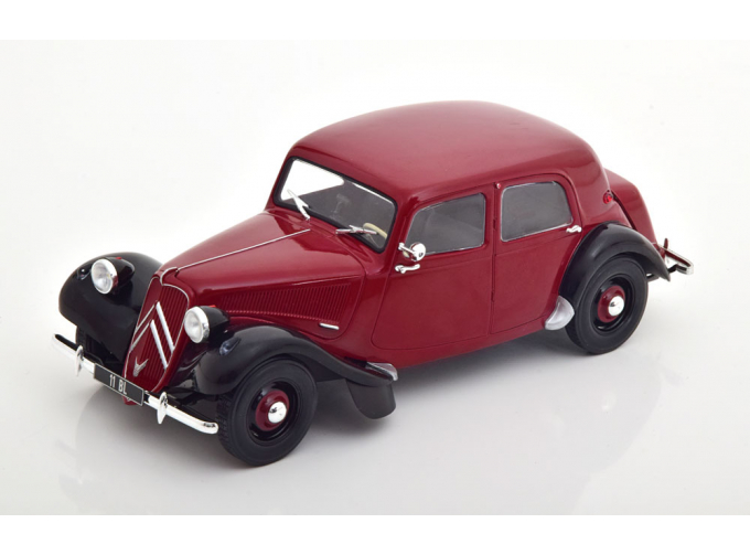 CITROEN Traction Avant 11BL, dark red black