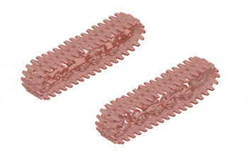 Наборные болотные гусеницы и ходовая часть на ДТ-75 и ДТ-75 второго поколения