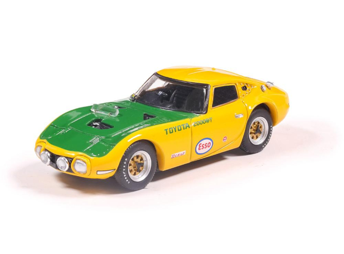TOYOTA 2000GT Yatabe Speed Trials (1966), yellow / green